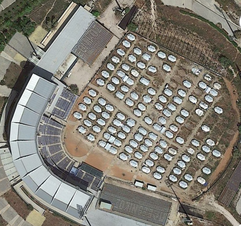 Illustration for article titled Athens Olympic Venues on Satellite
